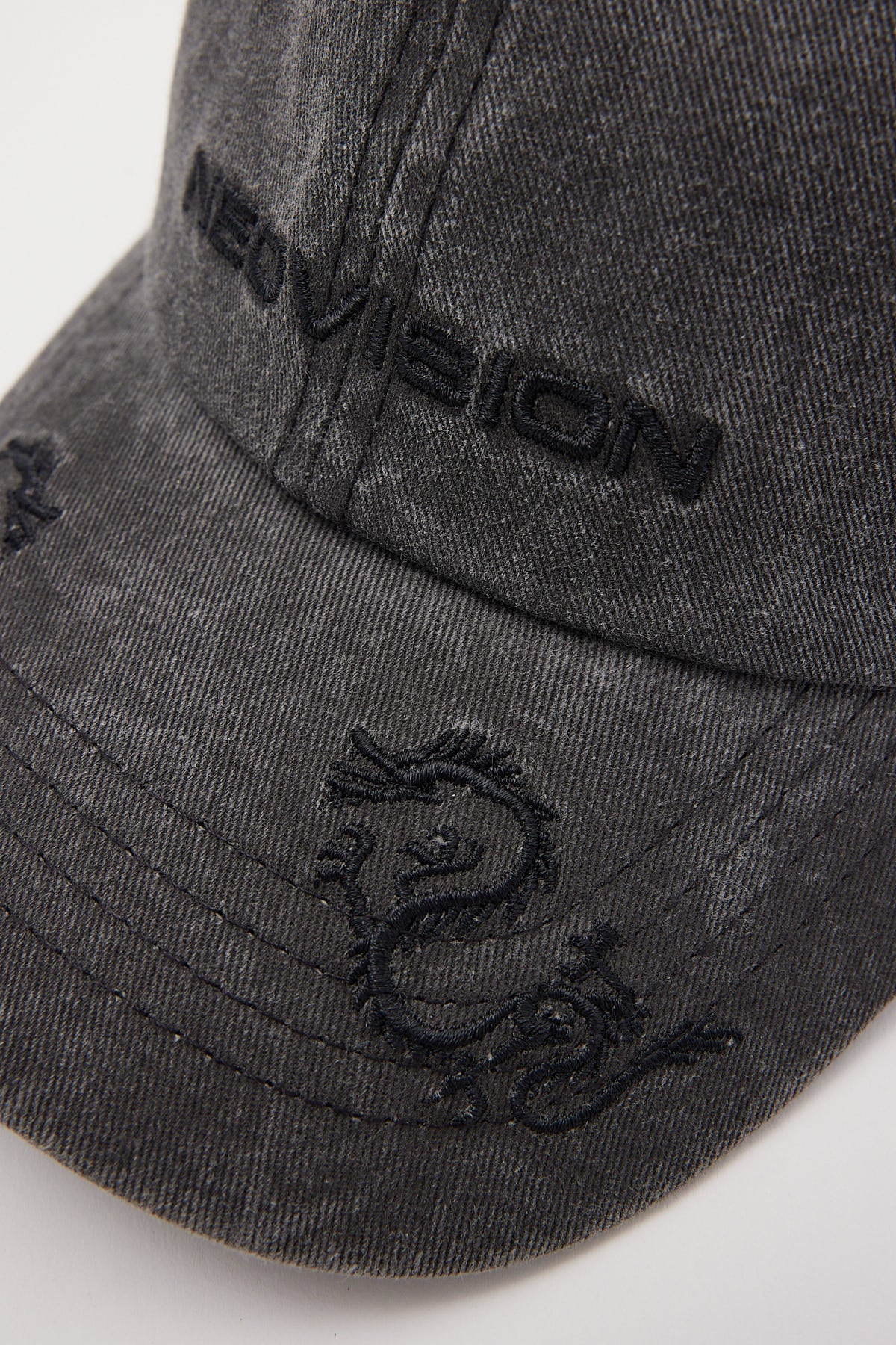 Neovision Ryu Dad Cap Washed Black