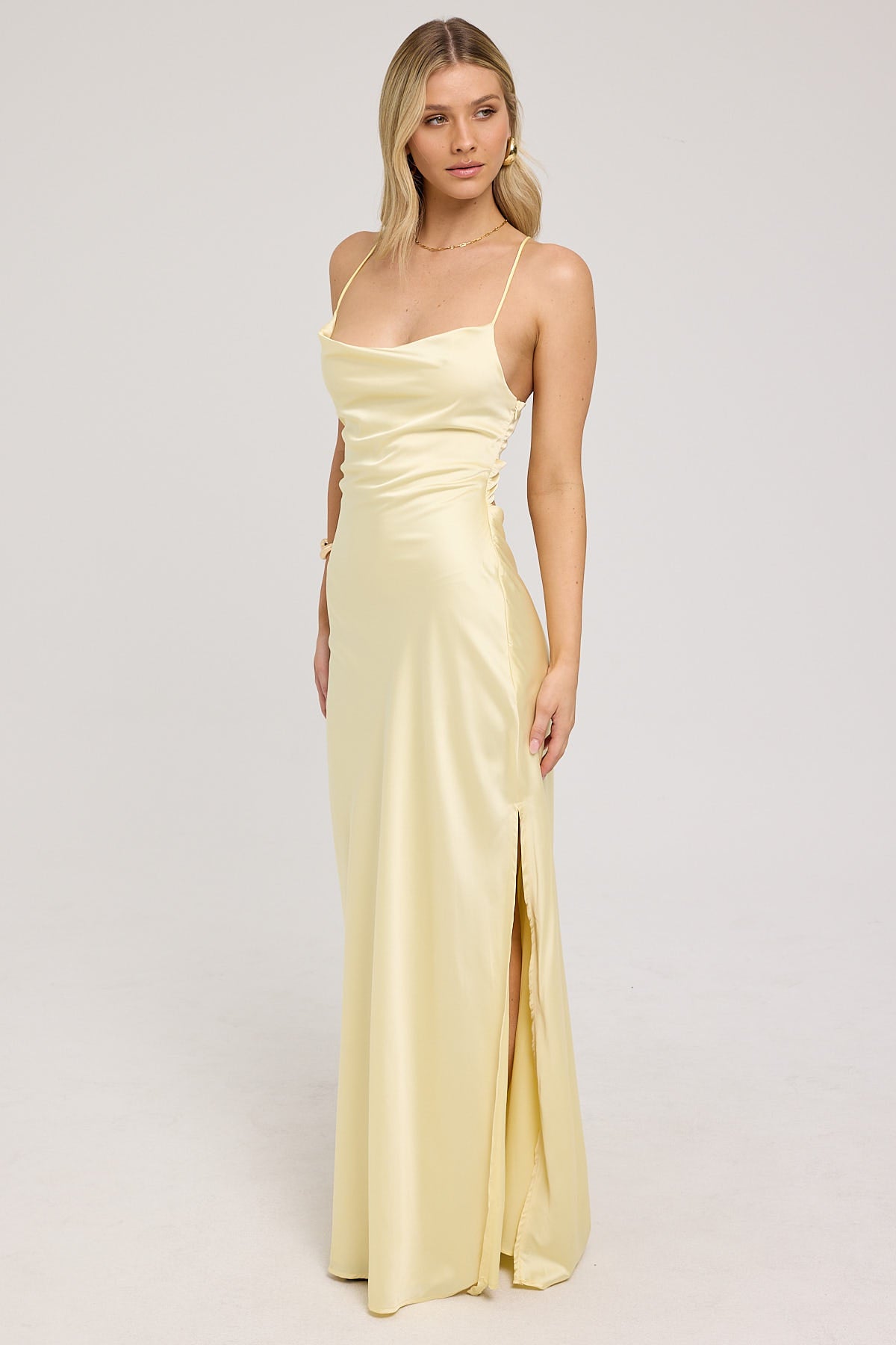 Perfect Stranger Evie Maxi Dress Yellow