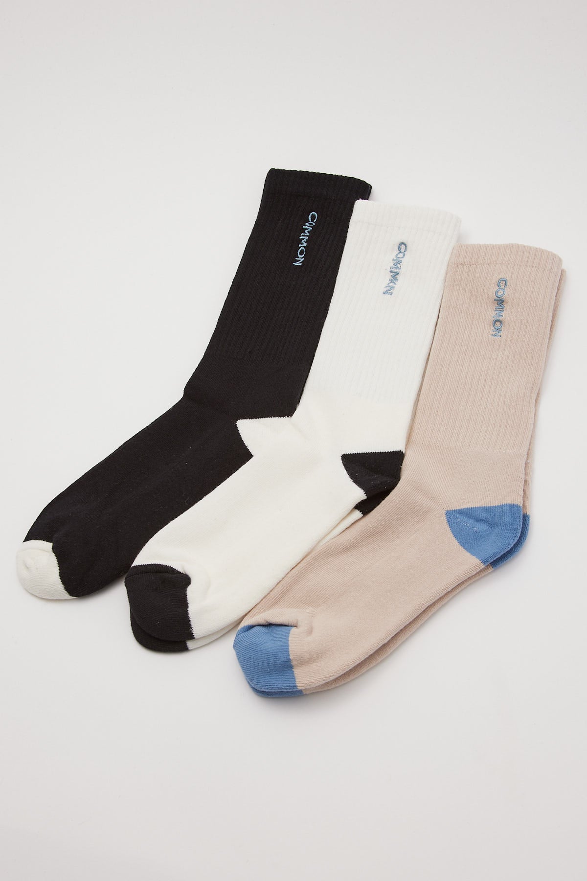 Common Need Prism Sock 3 Pack White/Black/Natural – Universal Store