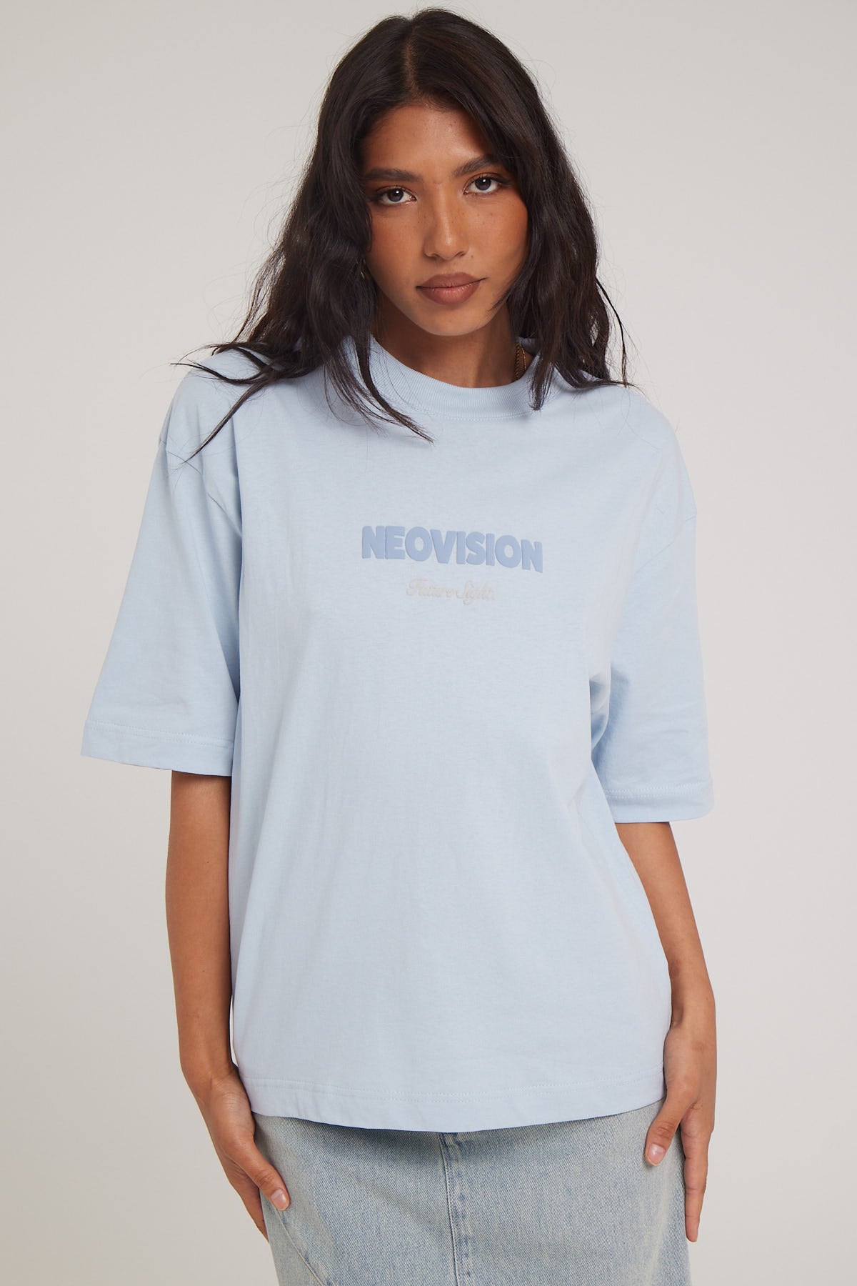 Neovision Sportswear Puff Oversized Tee Blue – Universal Store