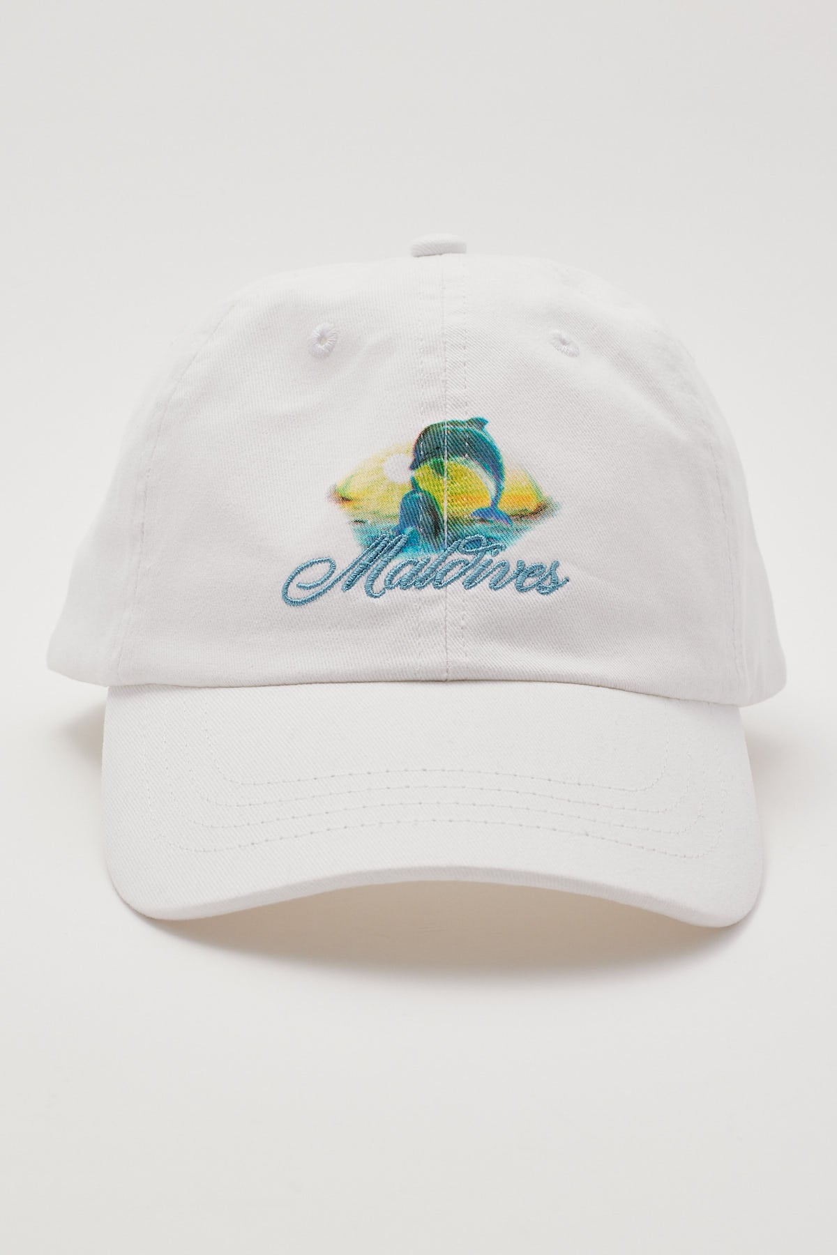 Token Maldives Dad Cap White