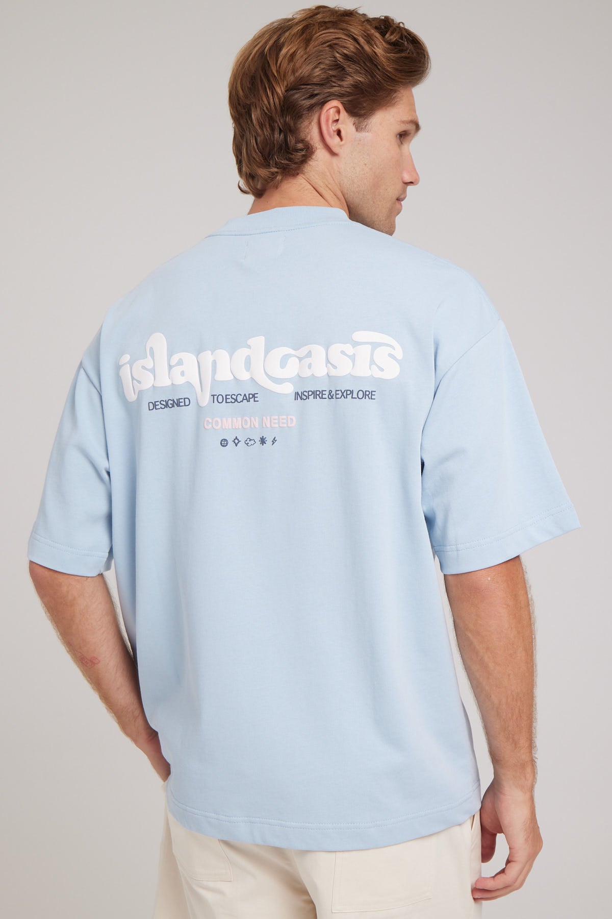 Common Need Oasis Easy Tee Blue – Universal Store