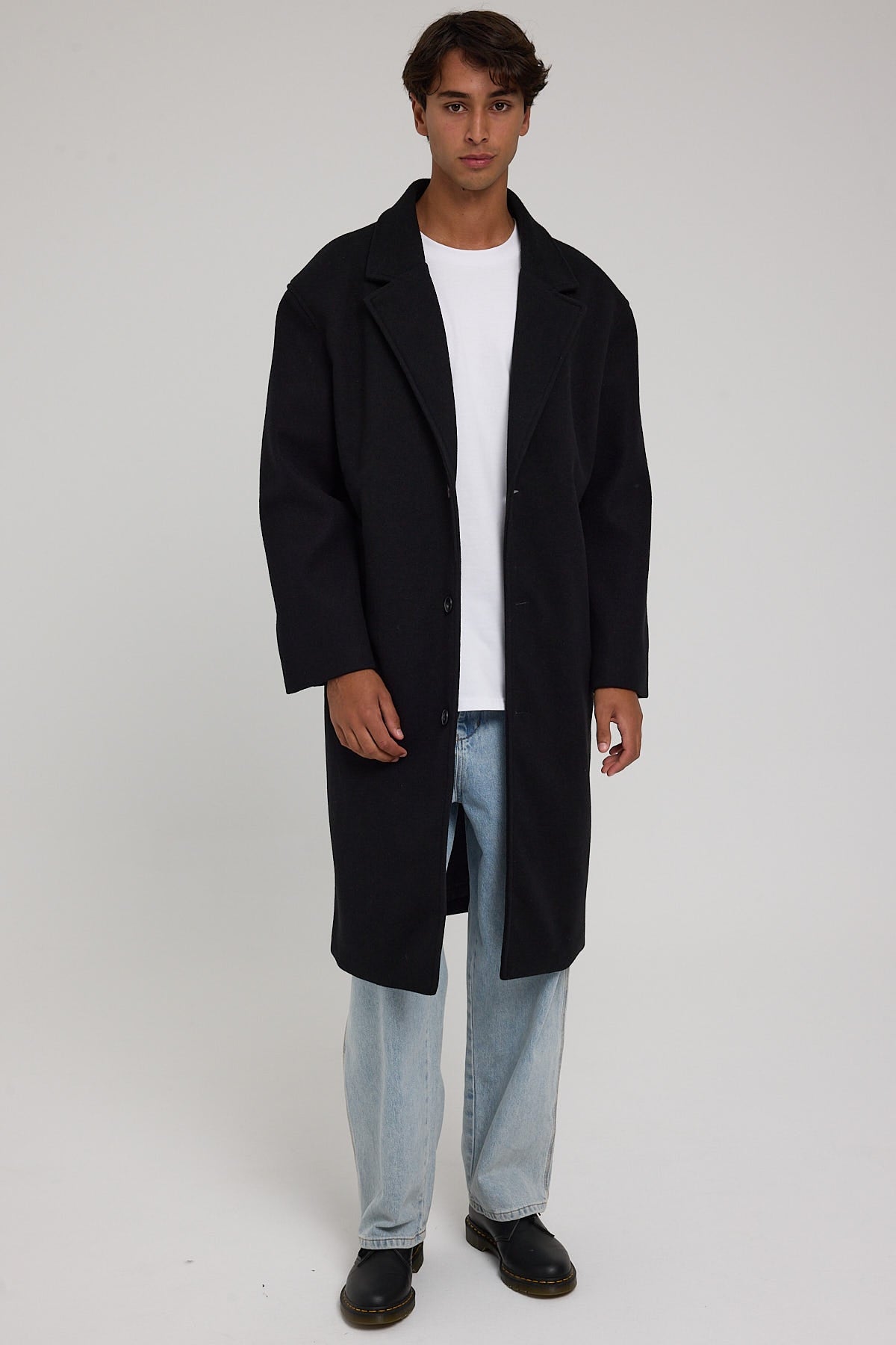 Common Need Oversize Coat Black