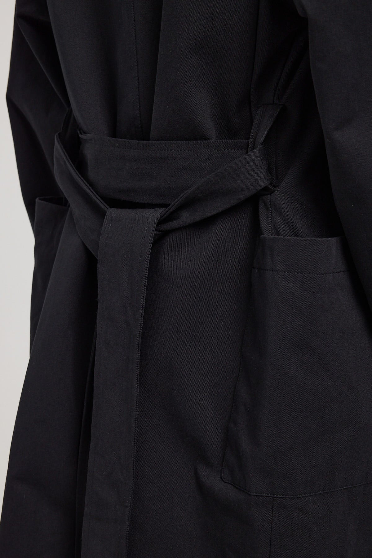 Perfect Stranger Lila Trench Coat Black