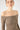 Perfect Stranger Ribbed Off Shoulder Long Sleeve Top TAUPE