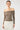 Perfect Stranger Ribbed Off Shoulder Long Sleeve Top TAUPE