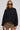 Perfect Stranger Mochi Oversized Fluffy Rib Jumper Black