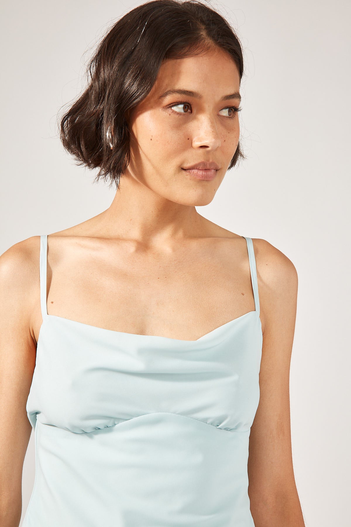 Perfect Stranger Soft Light Recycled Cami Top Baby Blue