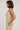 Perfect Stranger Giulia  Long Line Tie Back Cupro Top Nude