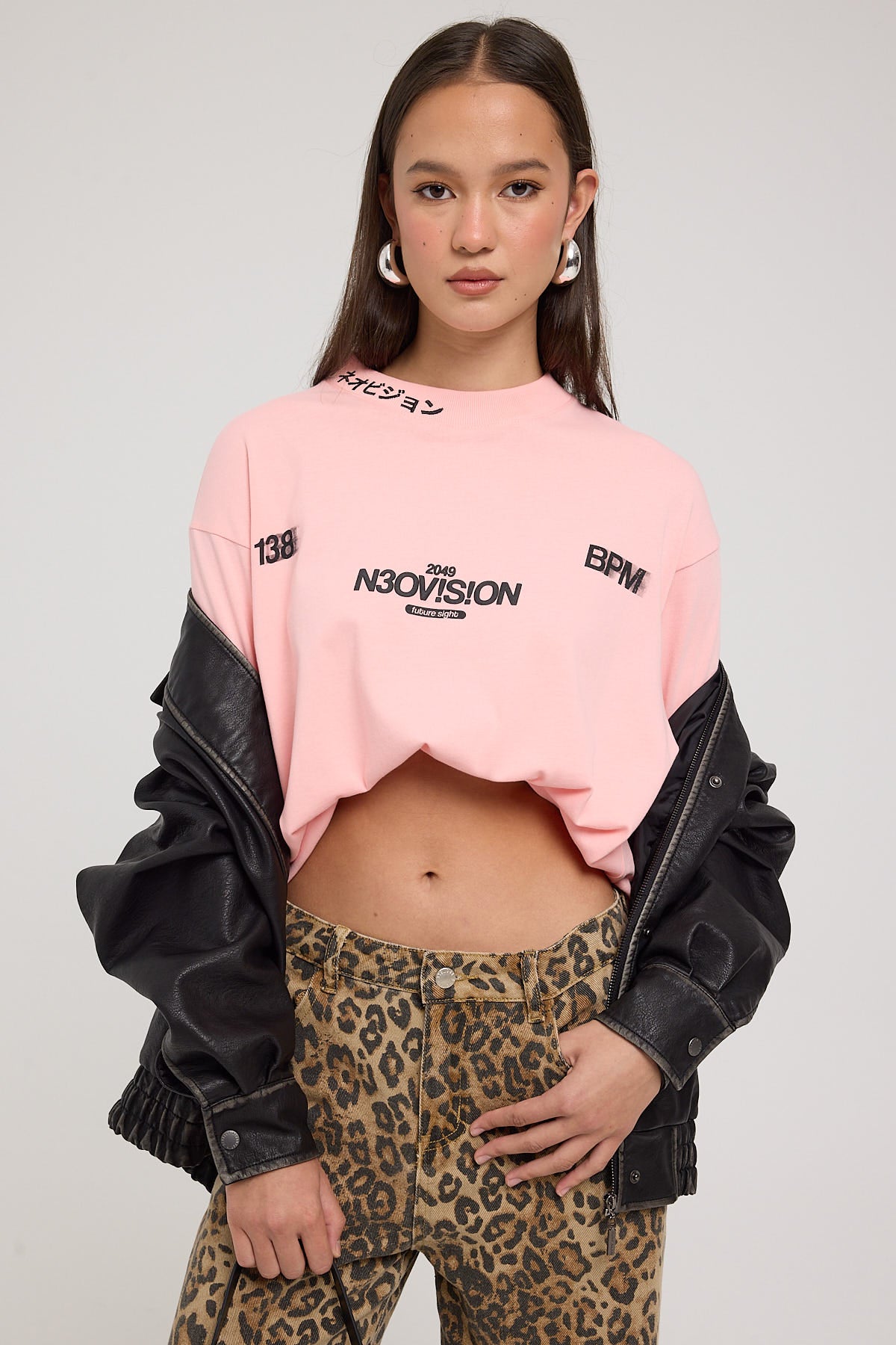 Neovision Construct Oversize Super Heavy Tee Peach