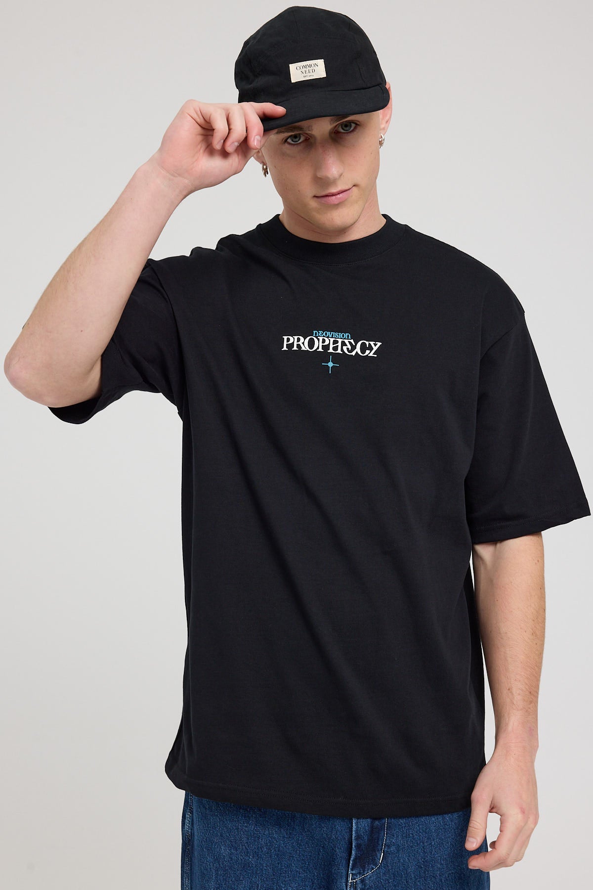 Neovision Prophecy Oversize Super Heavy Tee Black