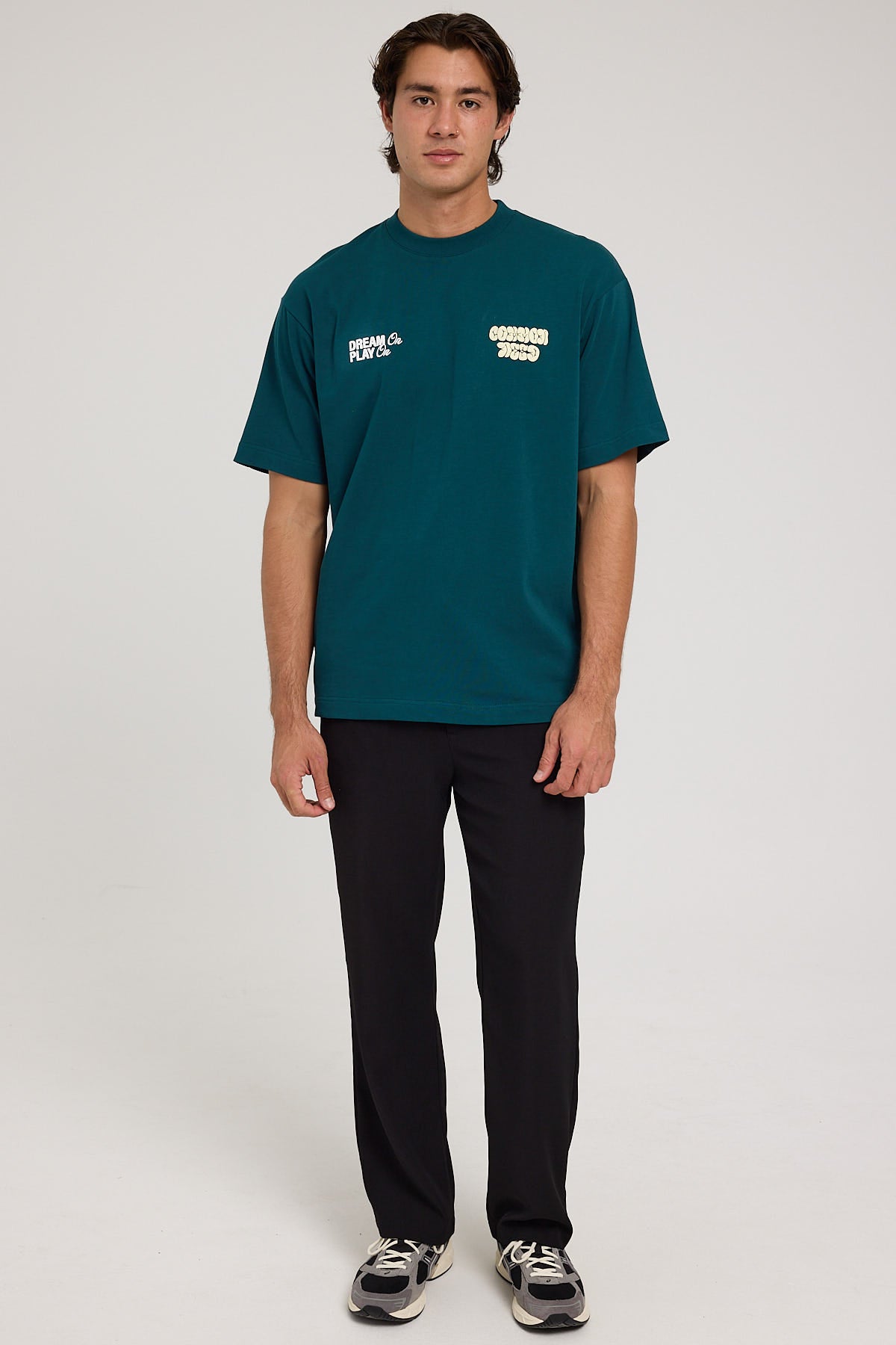 Common Need Slam Dunk Boxy Tee Teal