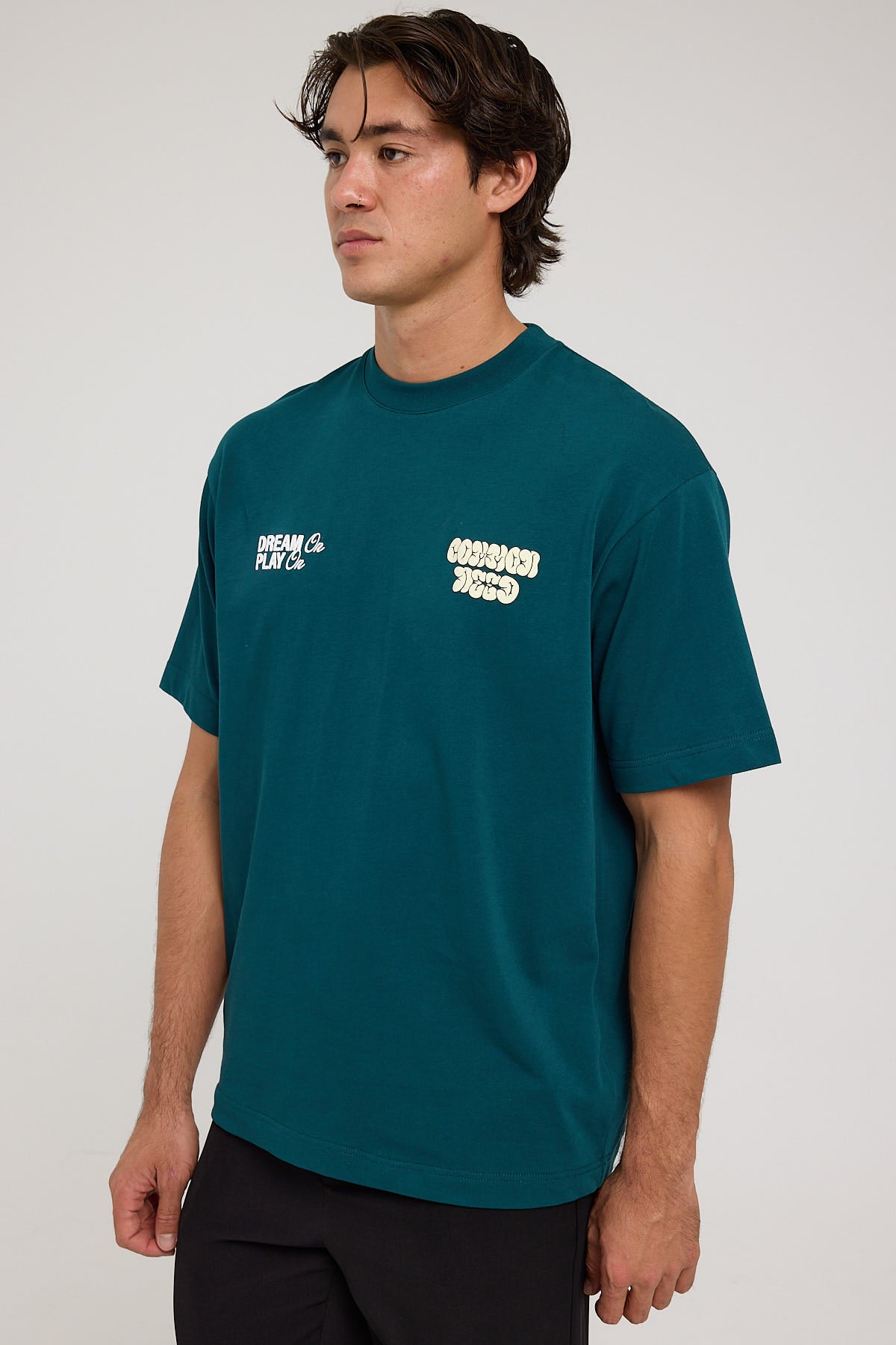 Common Need Slam Dunk Boxy Tee Teal – Universal Store