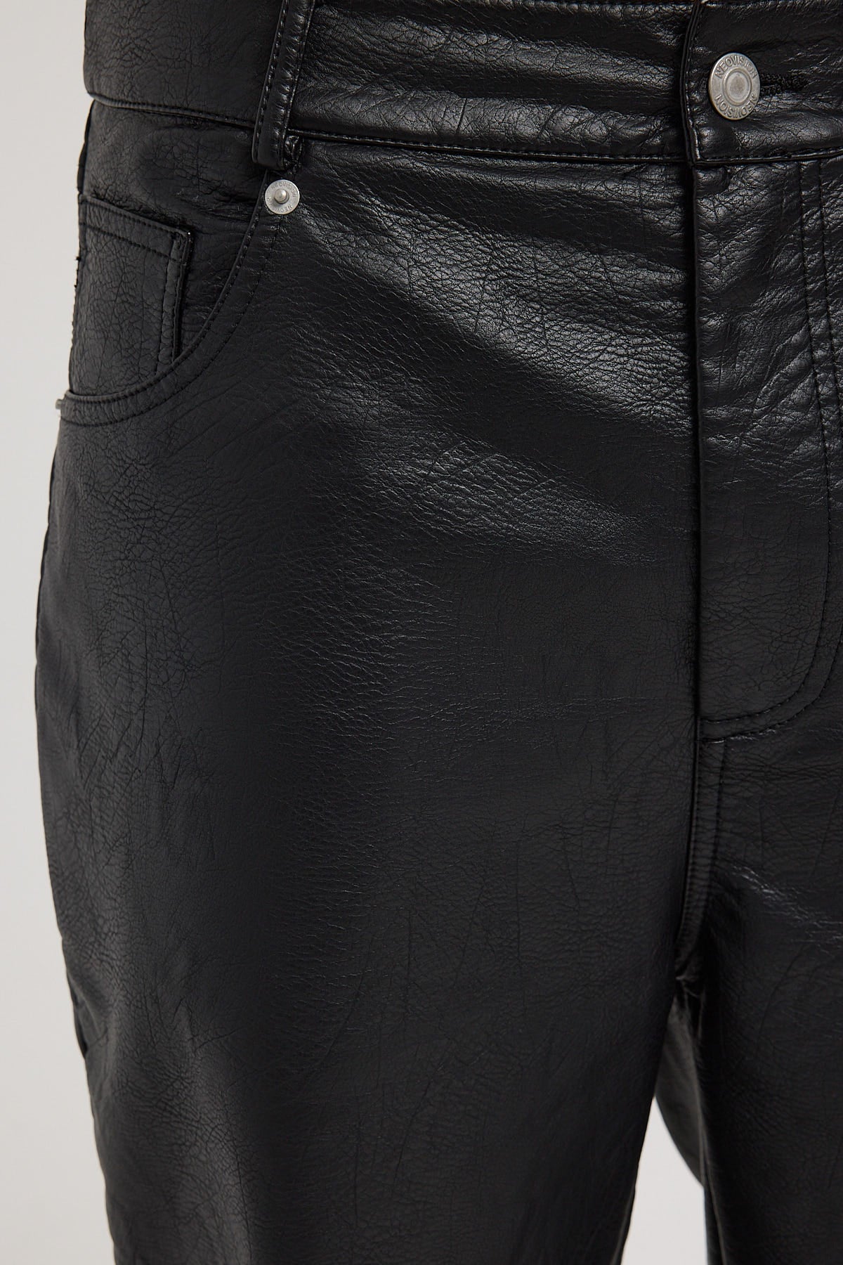 Neovision Berlin Faux Leather Pant Black