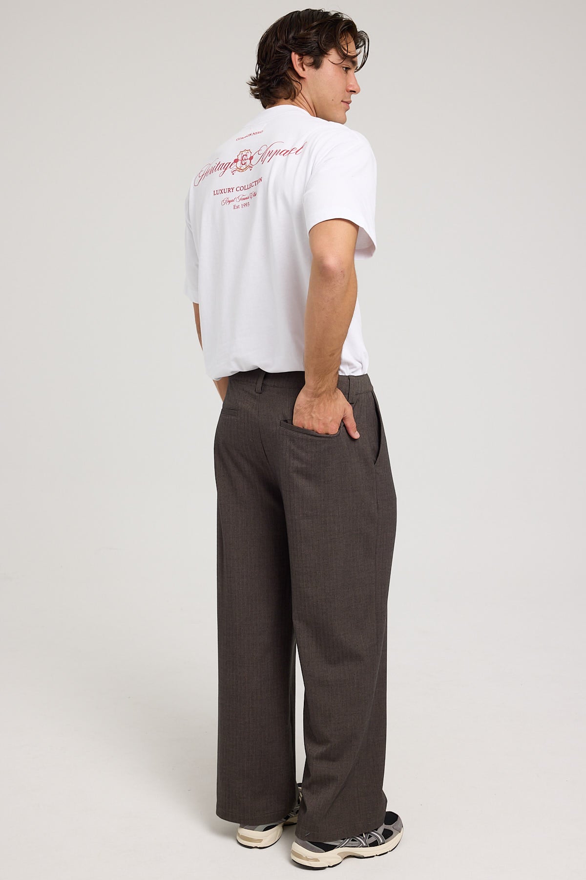 Common Need Lenny Tailored Pant Grey
