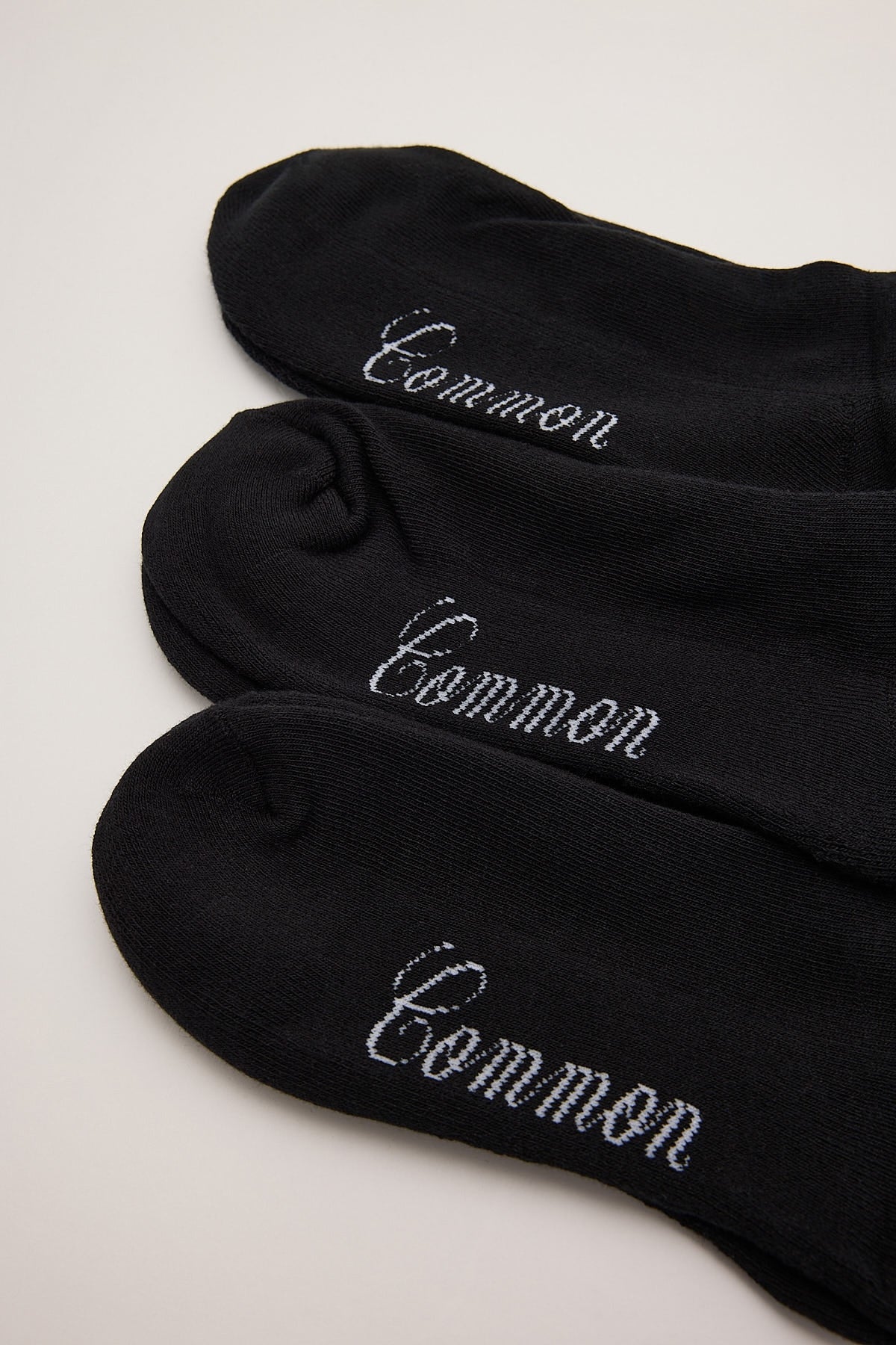 Common Need Western Sock 3 Pack Black