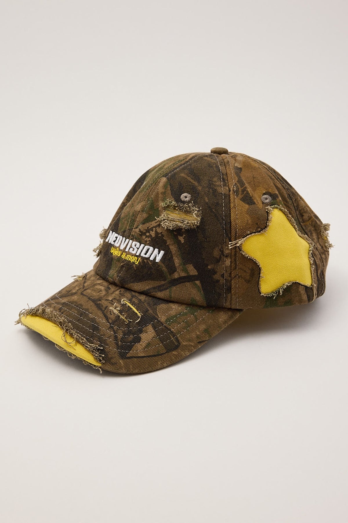 Neovision Implode Distressed Dad Cap Camo