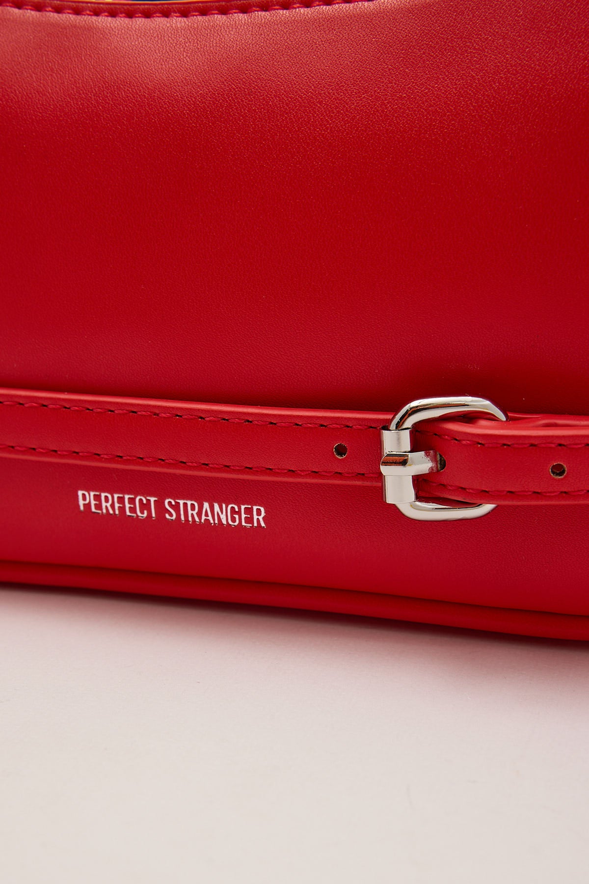 Perfect Stranger Selene Mini Buckle Bag Red