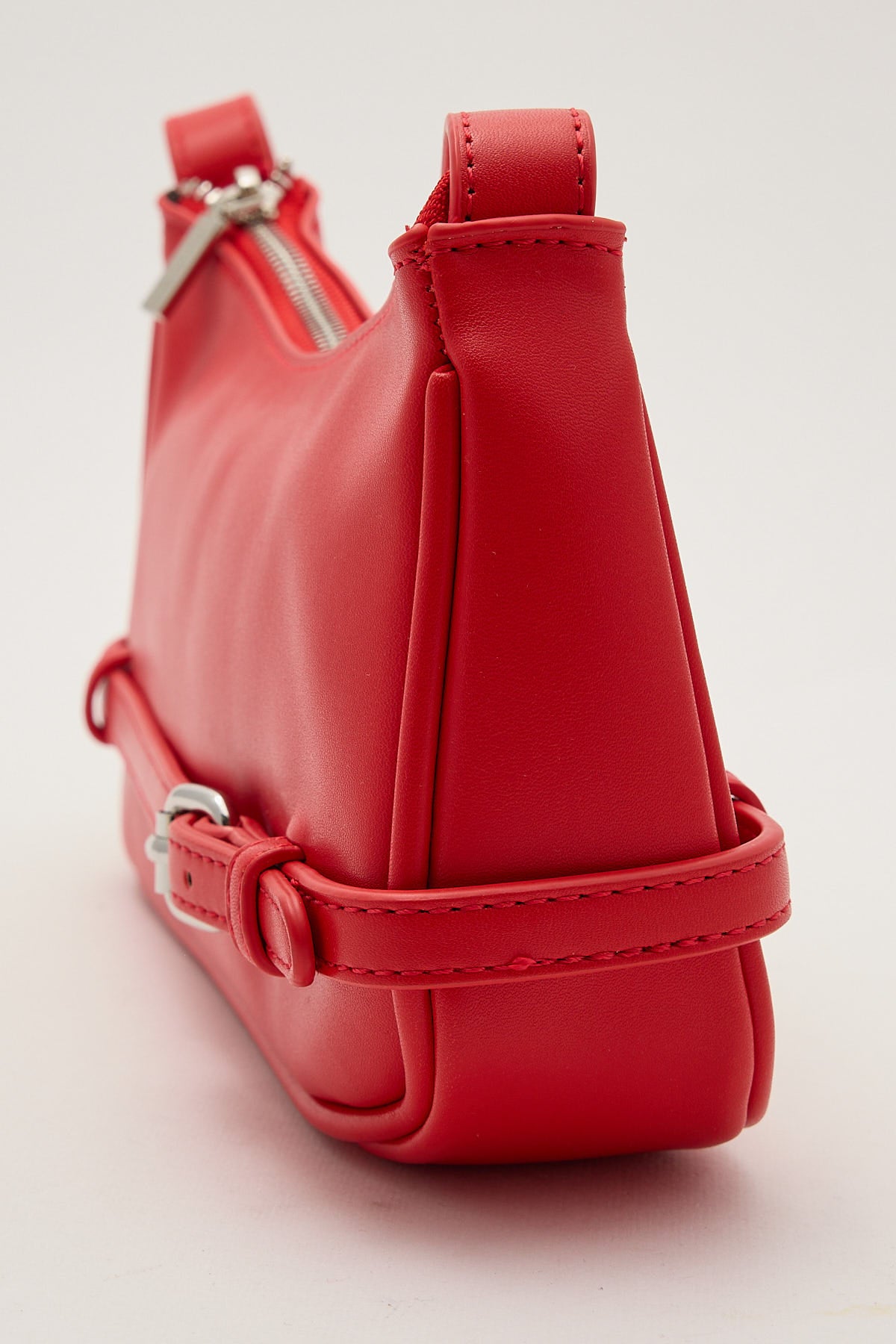 Perfect Stranger Selene Mini Buckle Bag Red