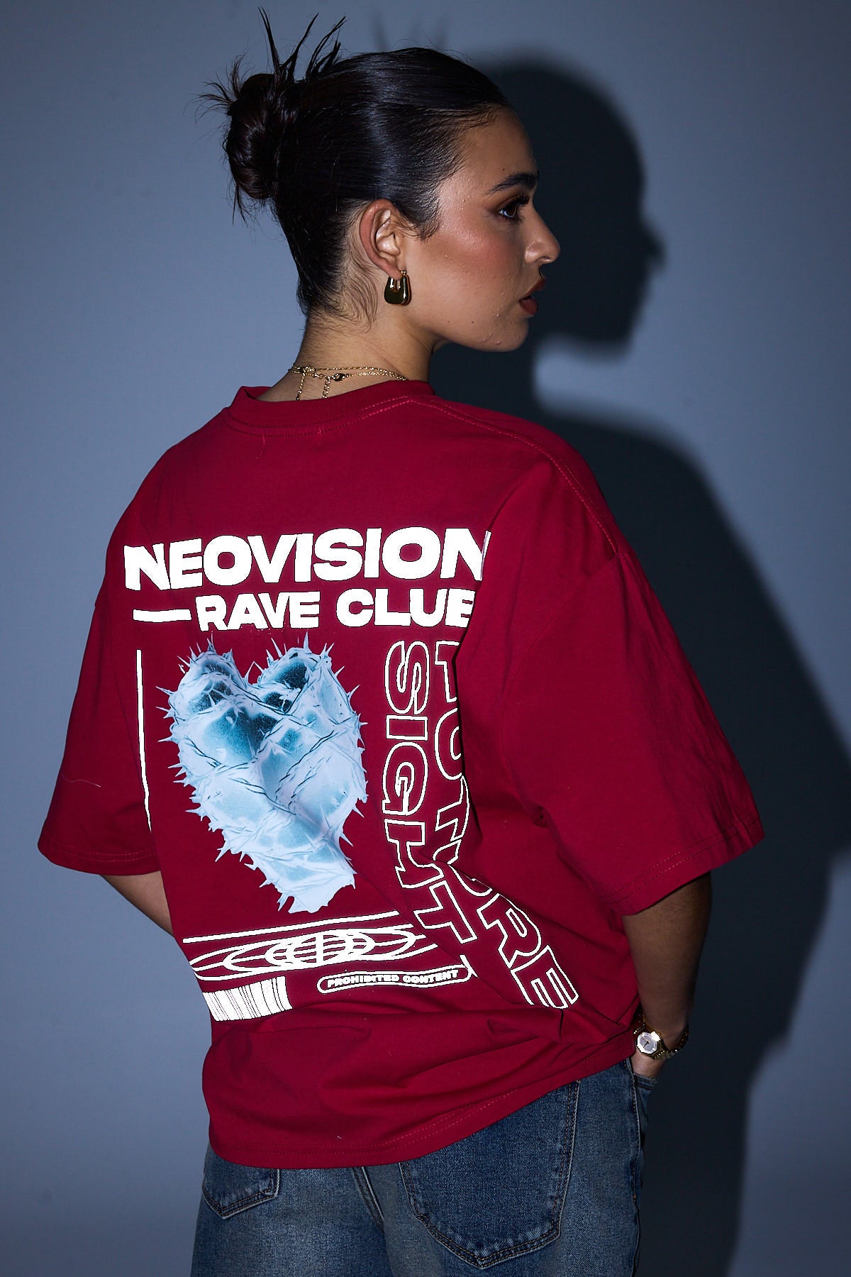 Neovision Trance Relaxed Tee Red