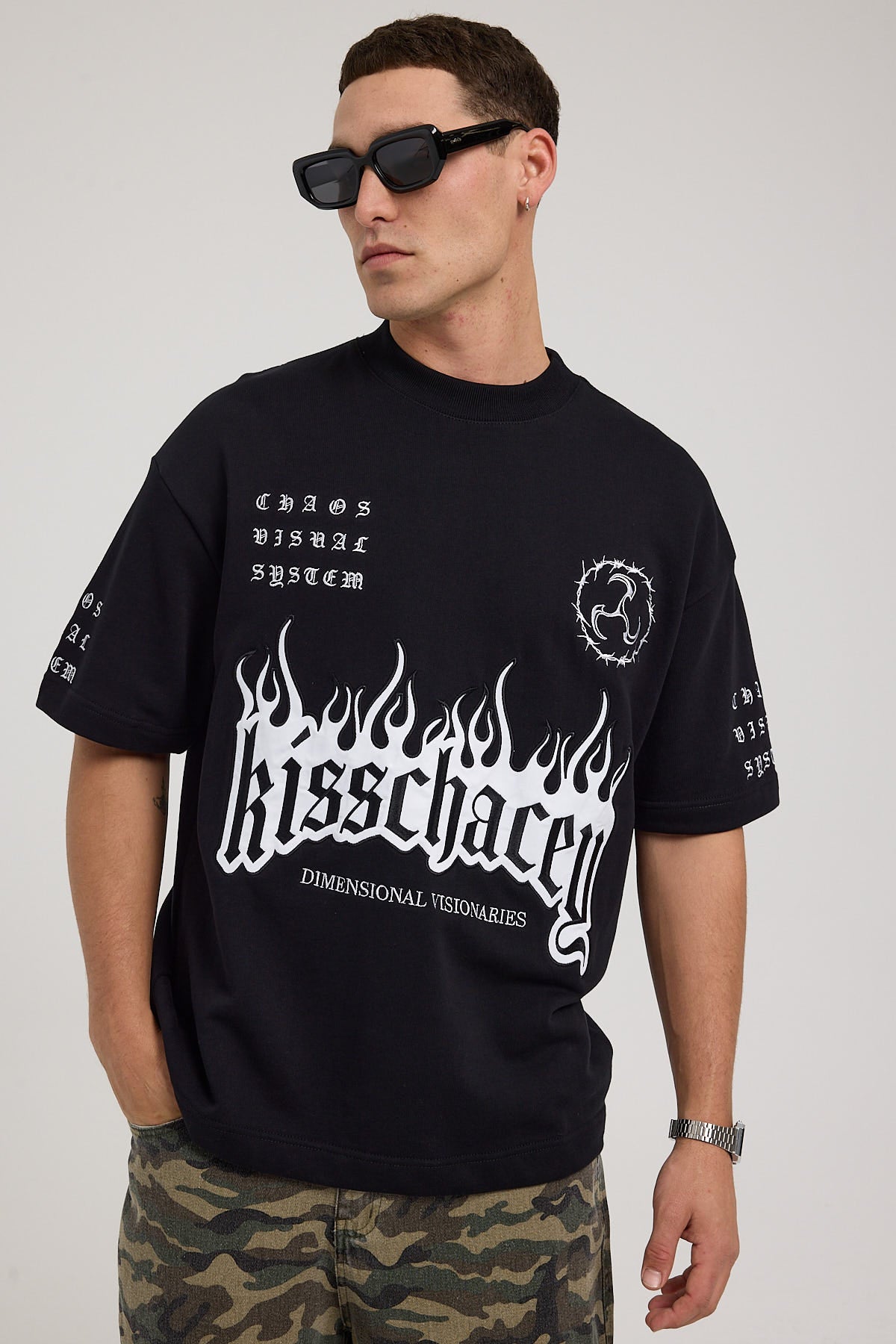 Kiss Chacey System Street Tee Jet Black