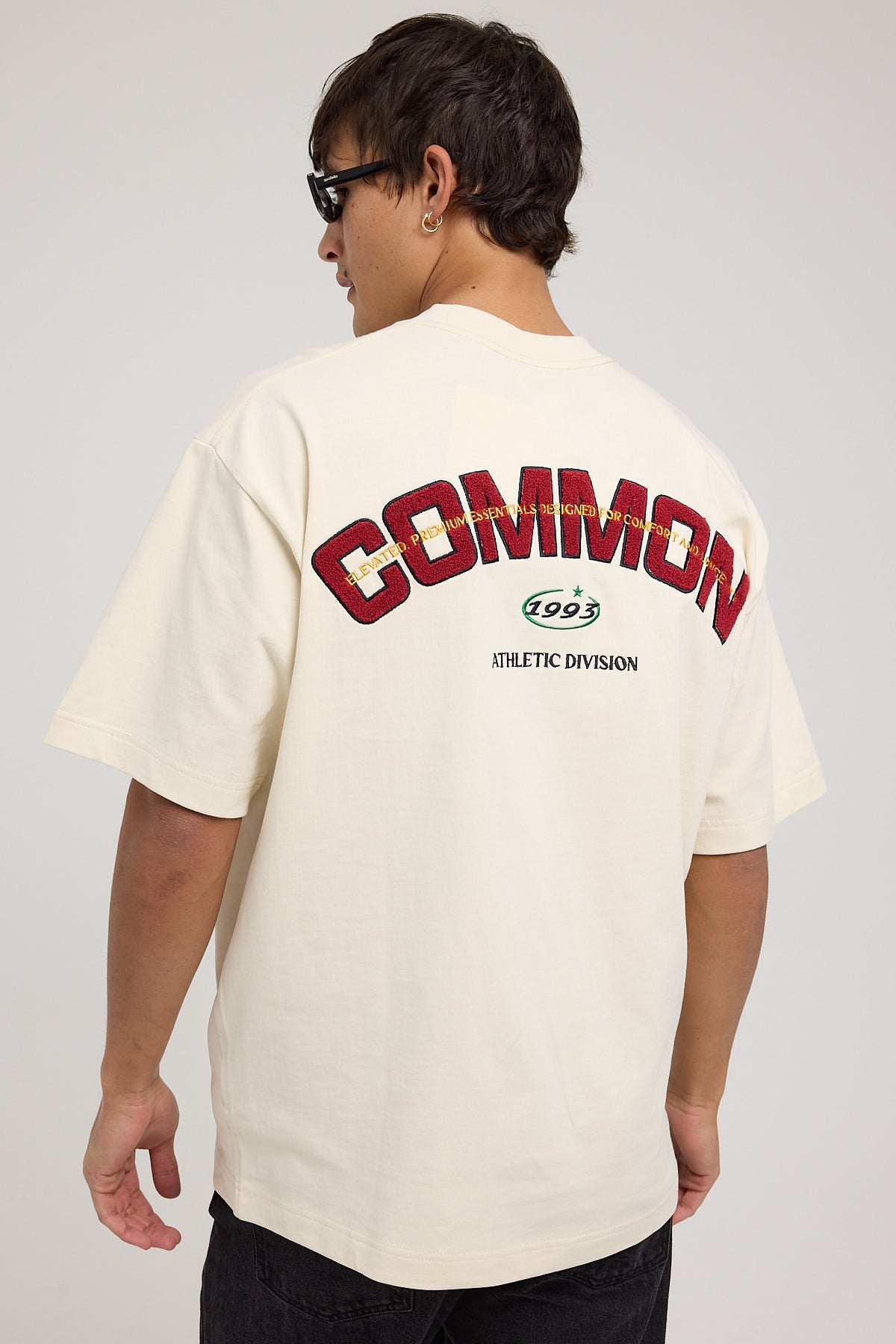 Common Need Elevate Heavyweight Boxy Tee Ecru