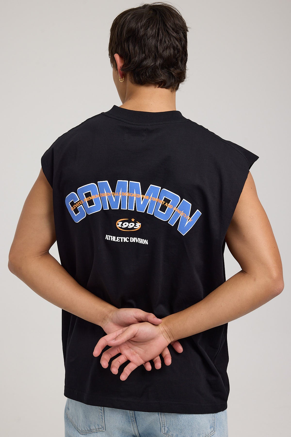 Common Need Elevate Muscle Tank Black