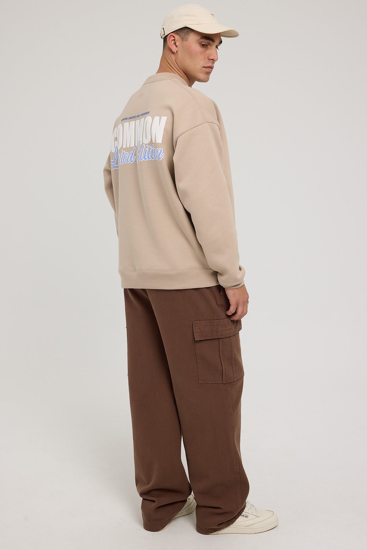 Common Need Relaxed Organic Cargo Pant Walnut