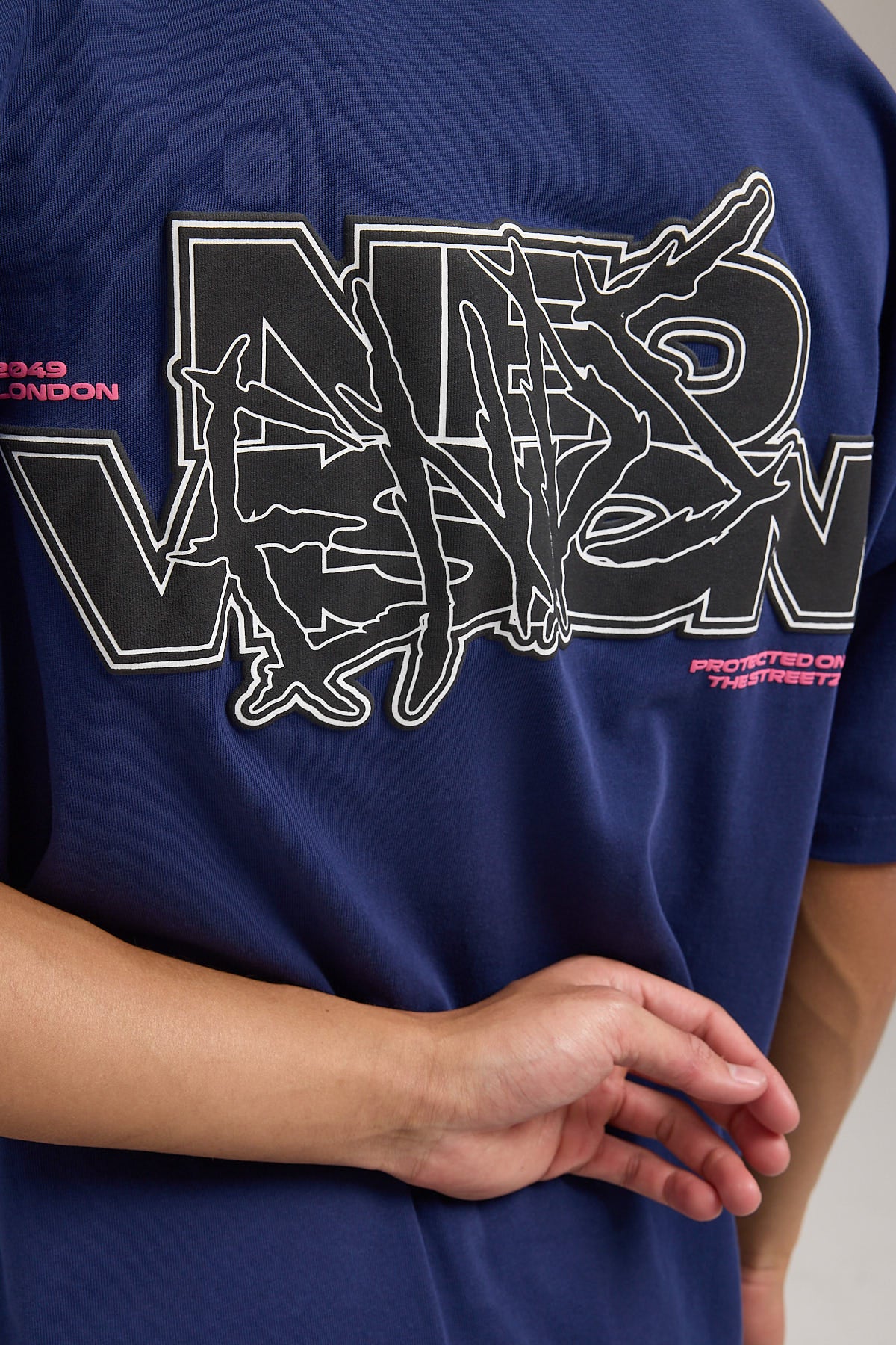 Neovision Static Oversize Super Heavy Tee Bright Navy