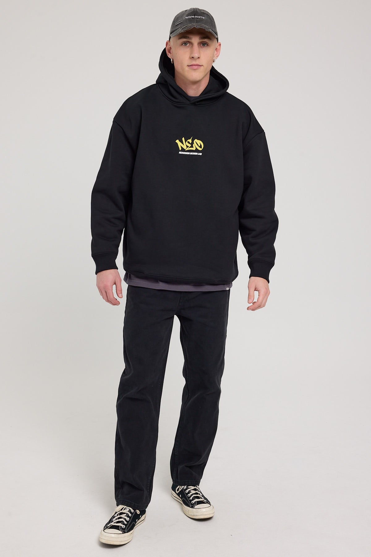 Neovision Ends Street Hoodie Black