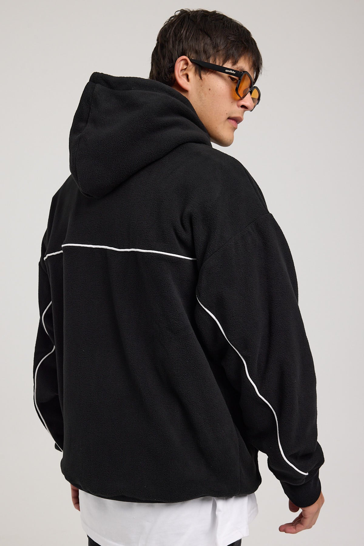 Thrills Wisdom Polar Slouch Hood Black