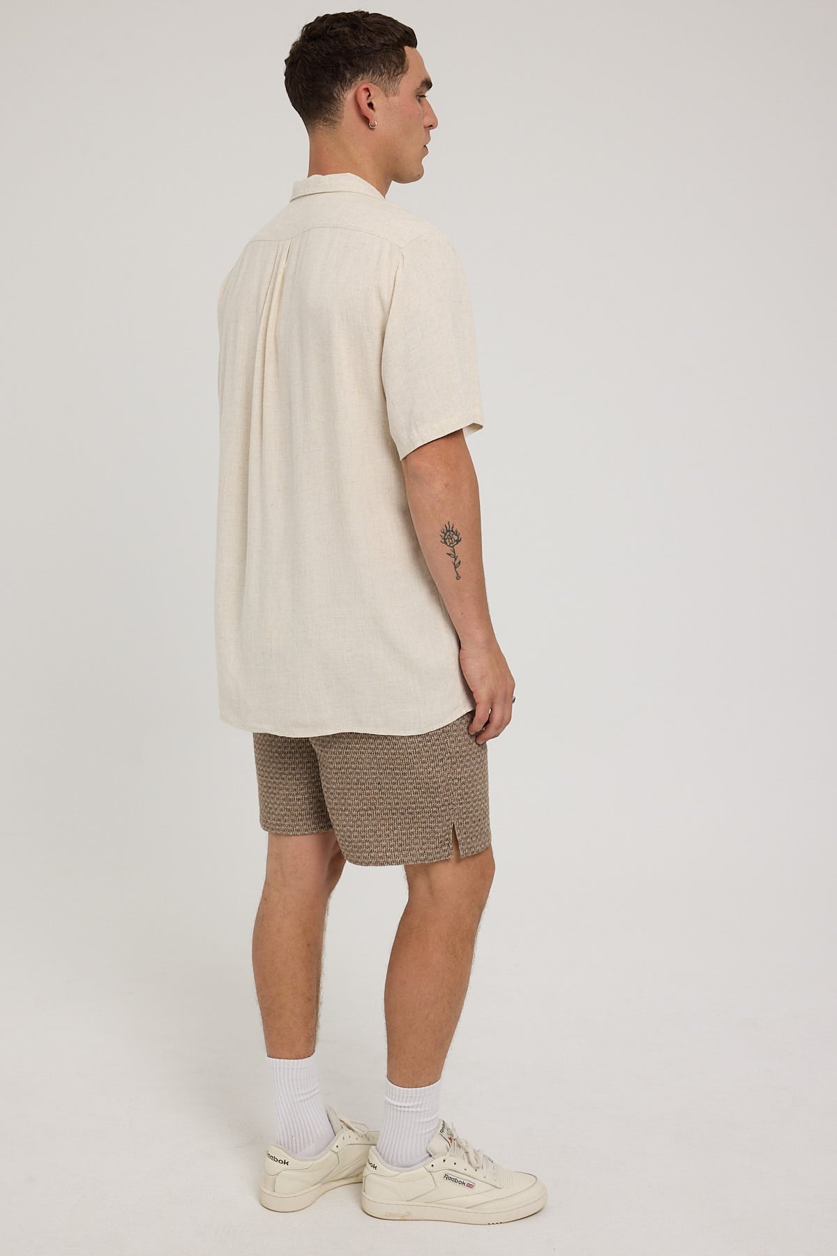 Common Need Soho Textured Short Brown Marle