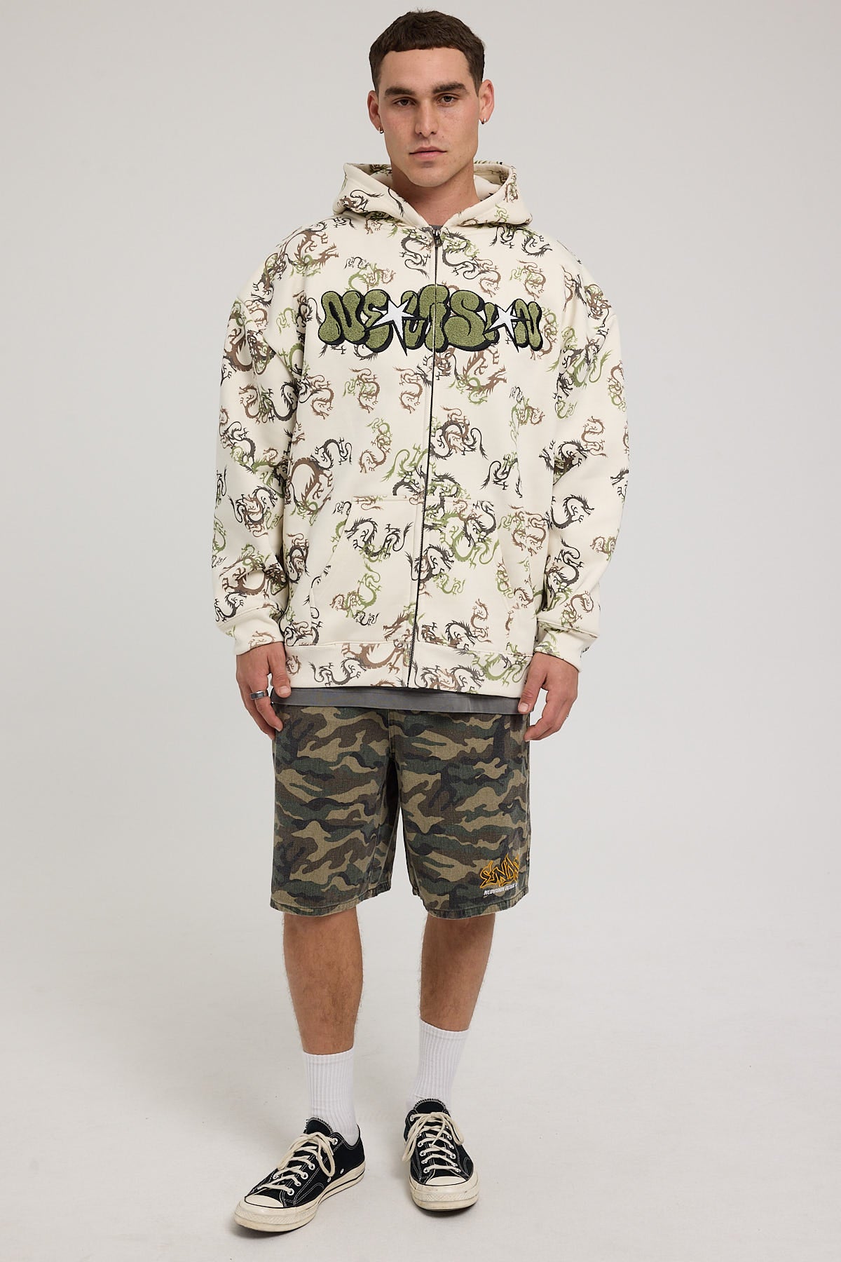 Neovision Scene Zip-Up Hoodie Camo