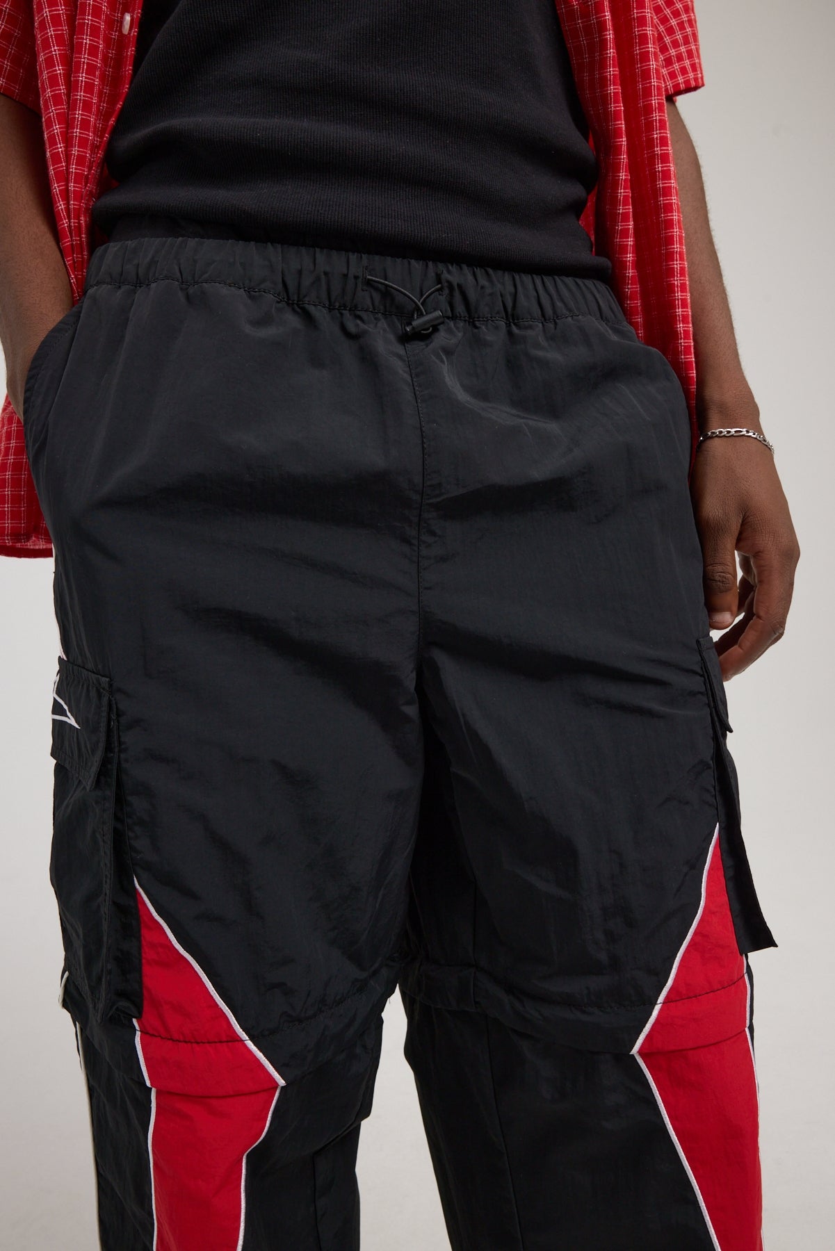 Neovision Venom Zip Off Trackpant Black/Red