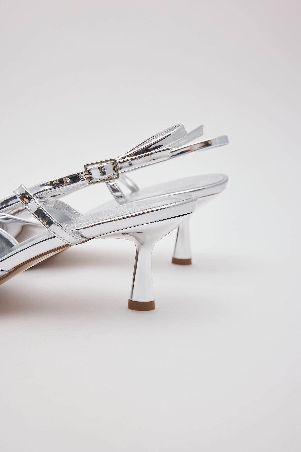 Billini Kyrie Heel Silver Chrome