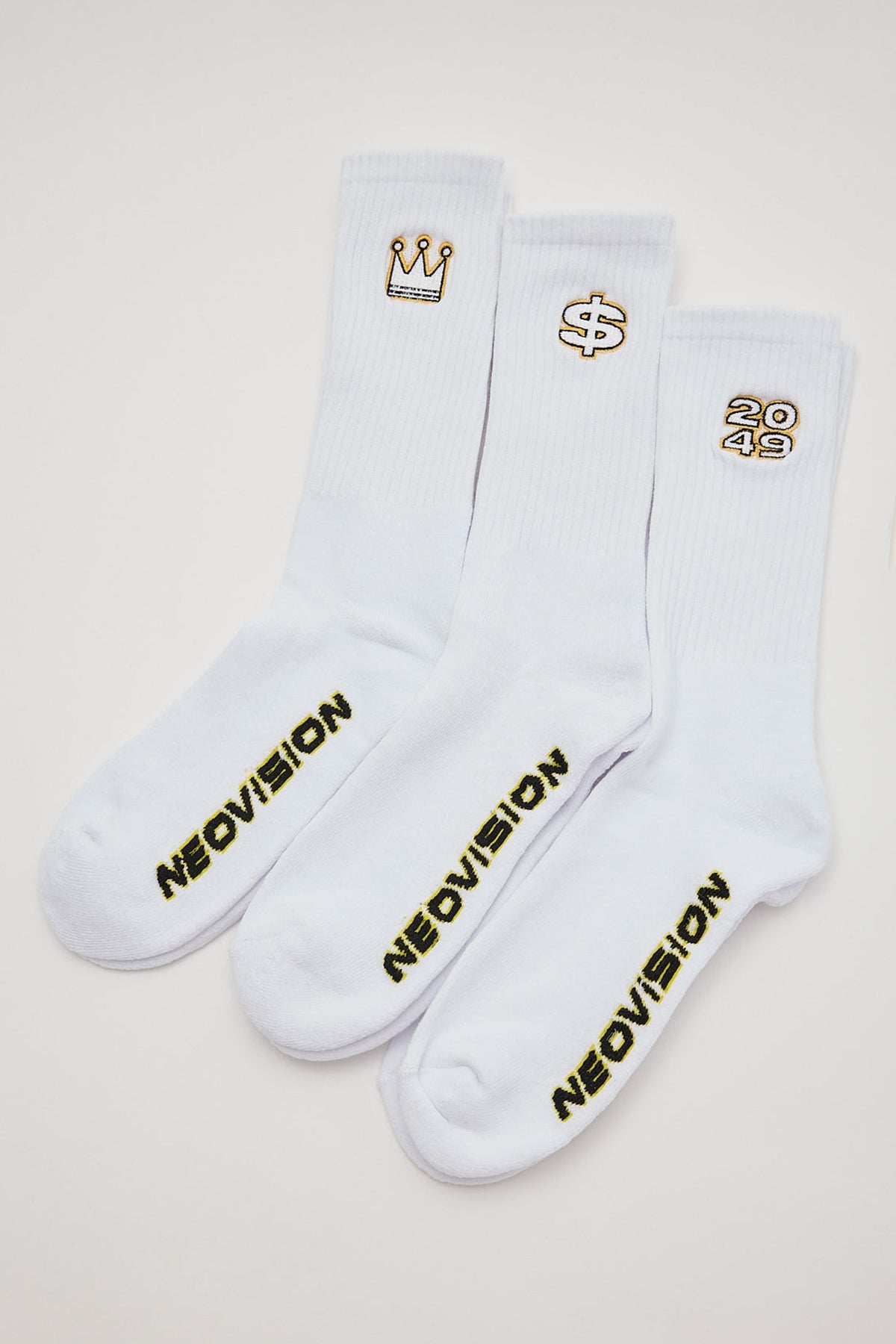 Neovision Money Talks Sock 3 Pack White