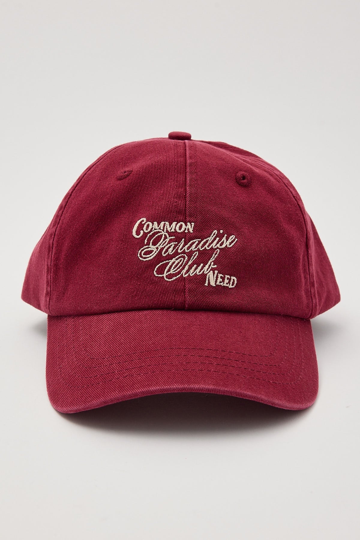 Common Need Elysian Dad Cap Bordeaux