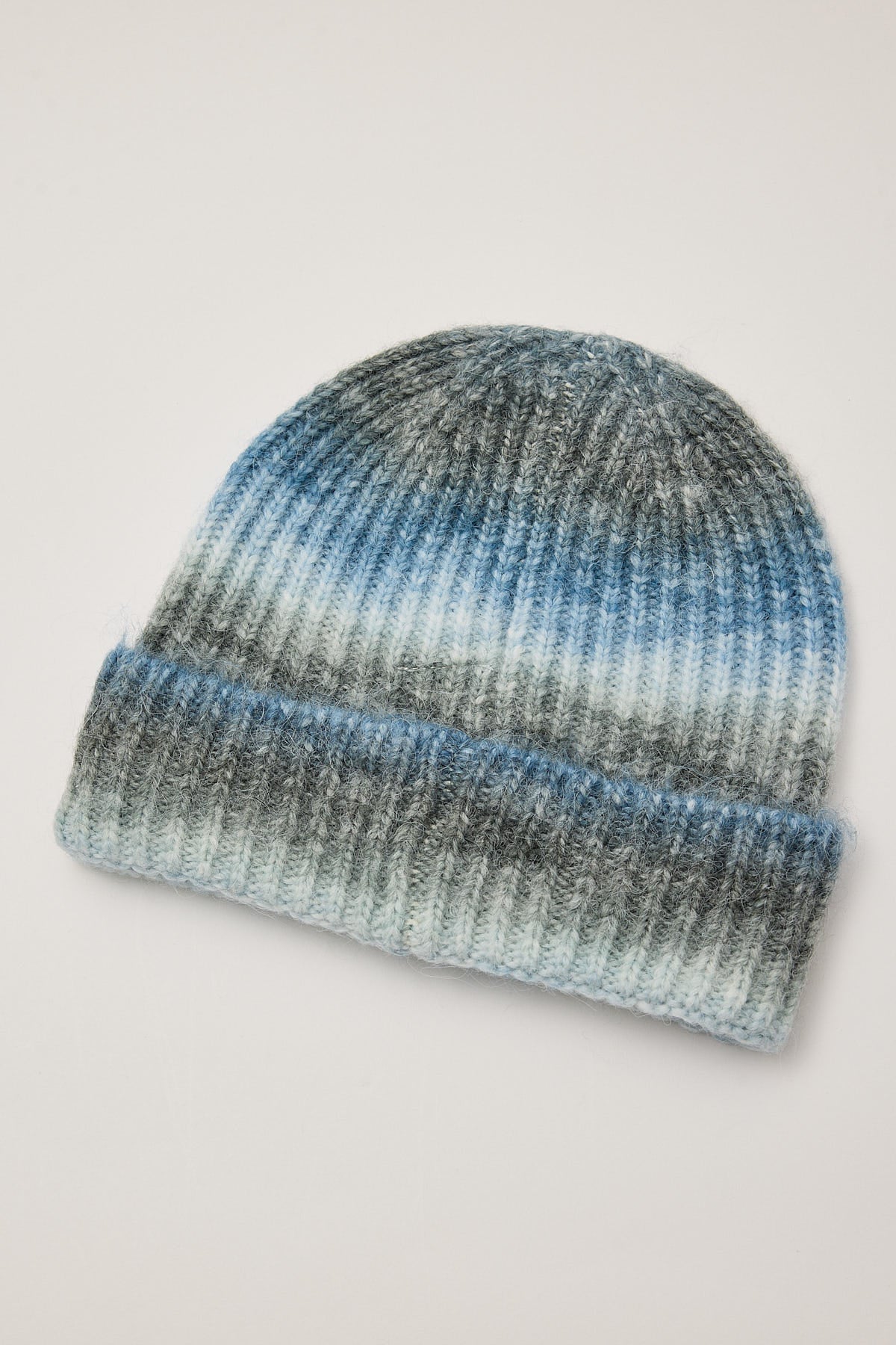 Common Need Grandeur Low Profile Beanie Blue Fade