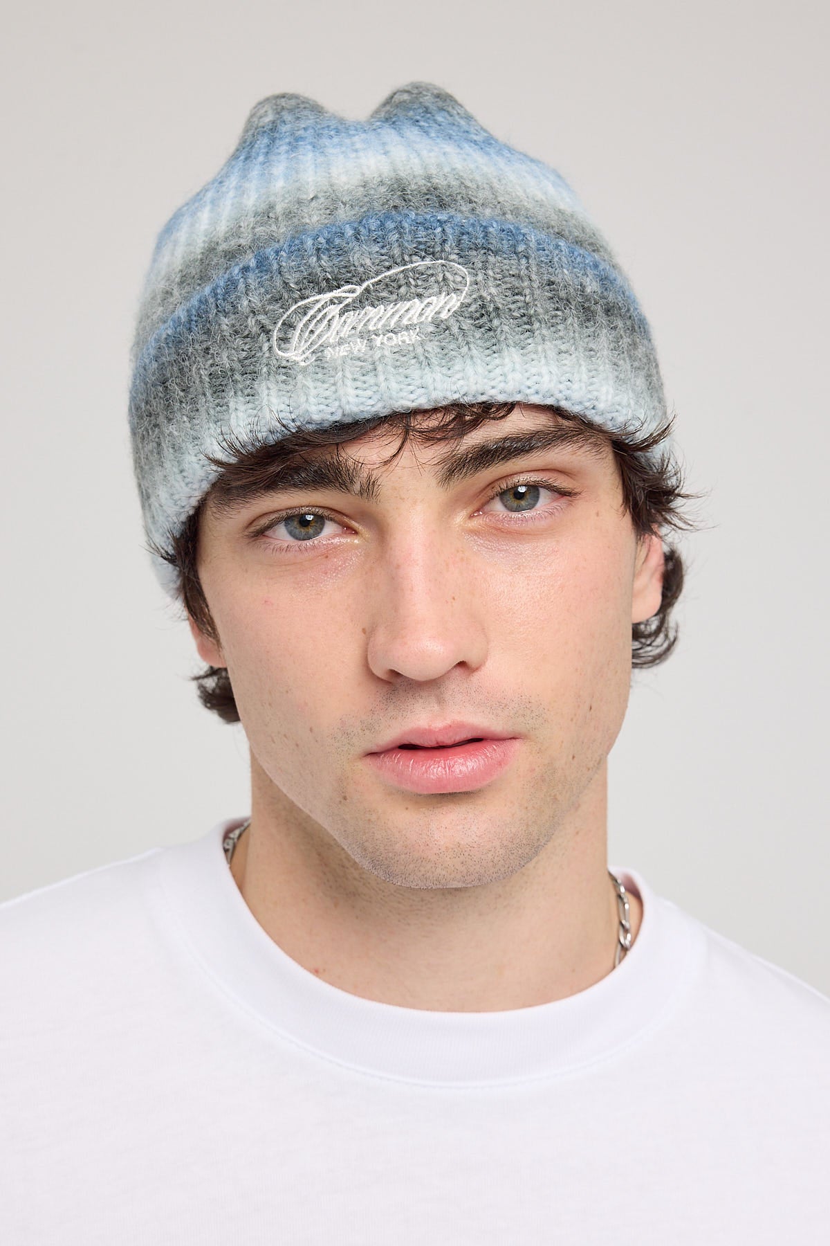 Common Need Grandeur Low Profile Beanie Blue Fade