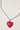 Token Heart Breaker Necklace Red/Black