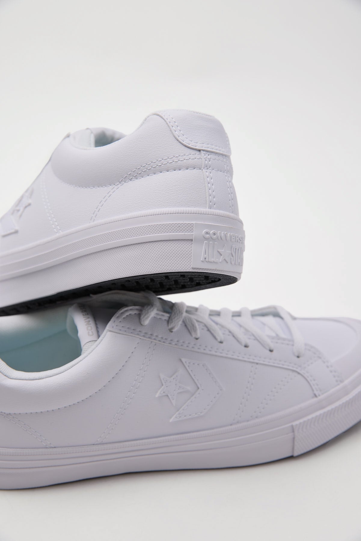 Converse Sport Casual Faux Leather Sneaker White