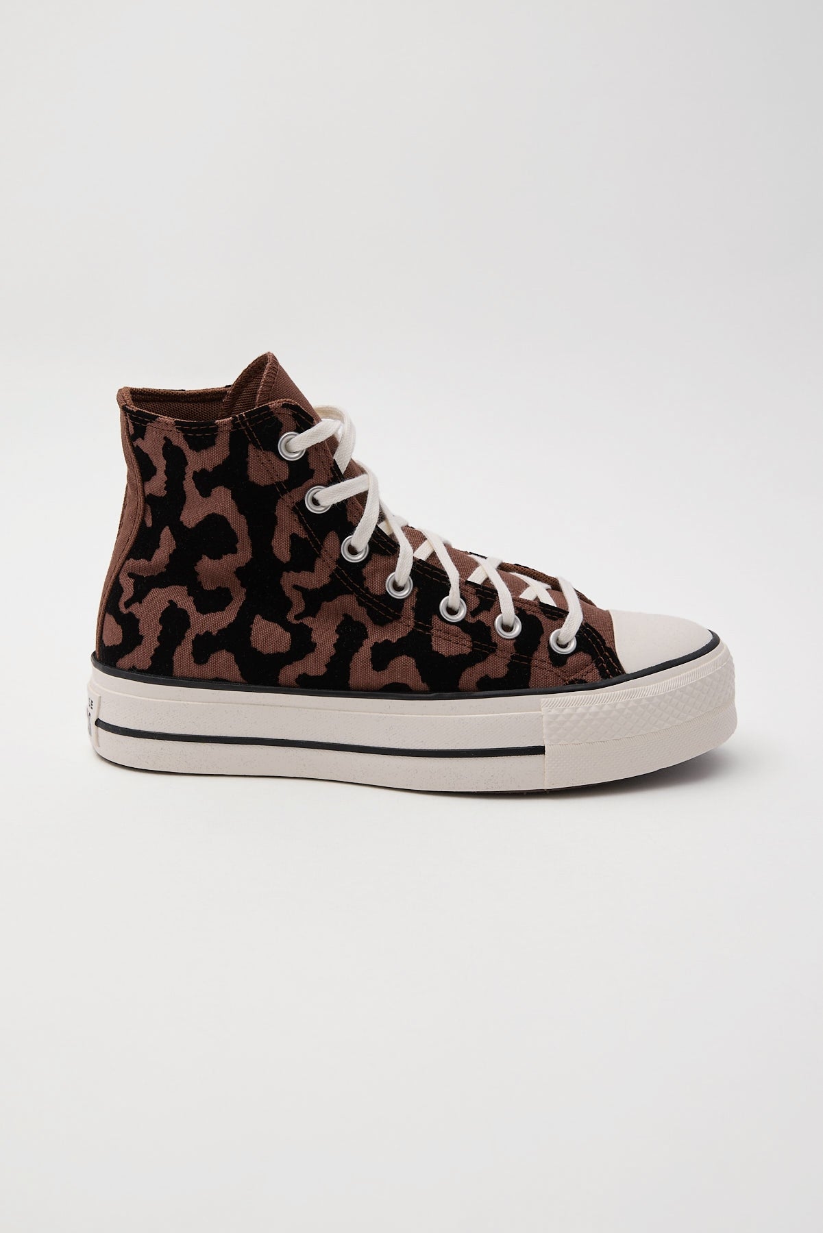 Converse All Star Lift Platform Sneaker Leopard Remix