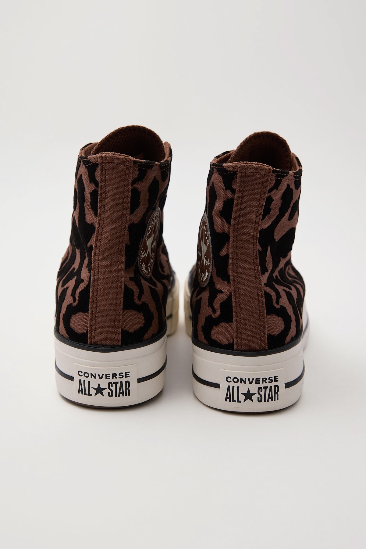 Converse All Star Lift Platform Sneaker Leopard Remix