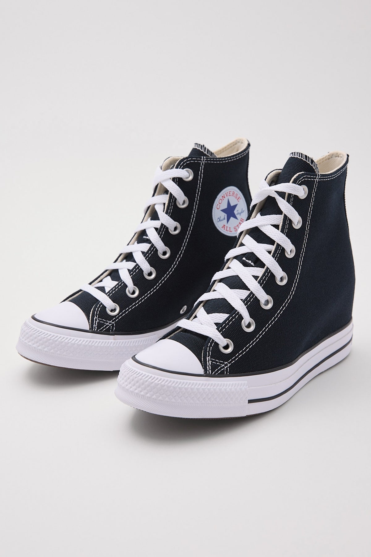 Converse All Star Classic Wedge Platform Sneaker Black