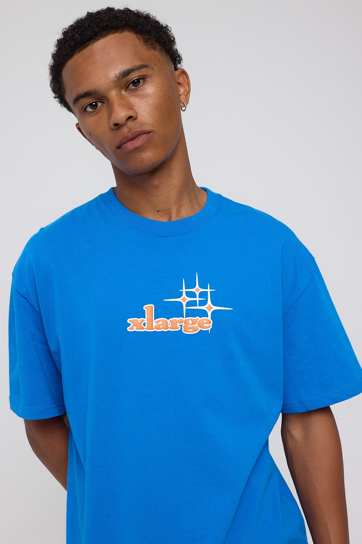 Xlarge Jewel Case SS Tee Bright Blue