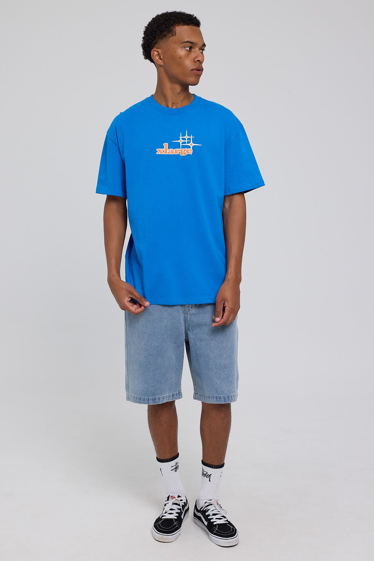 Xlarge Jewel Case SS Tee Bright Blue