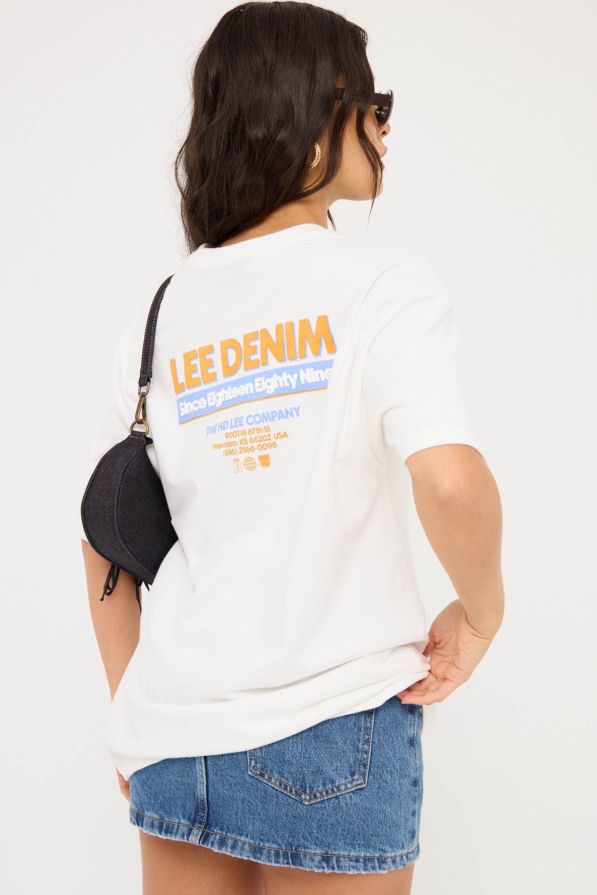 Lee Trade Baggy Tee Optic White