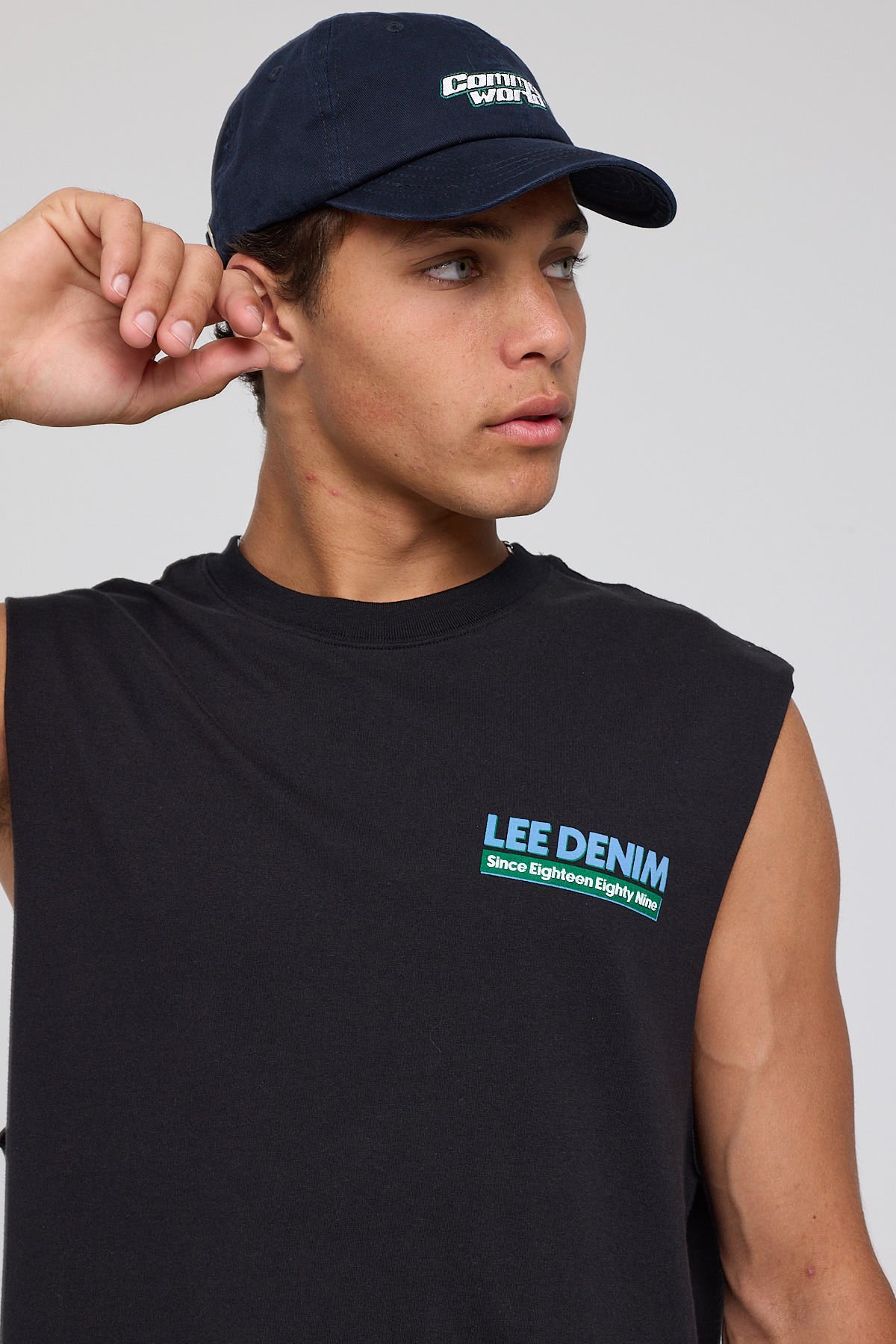 Lee Trade Muscle Tee Black