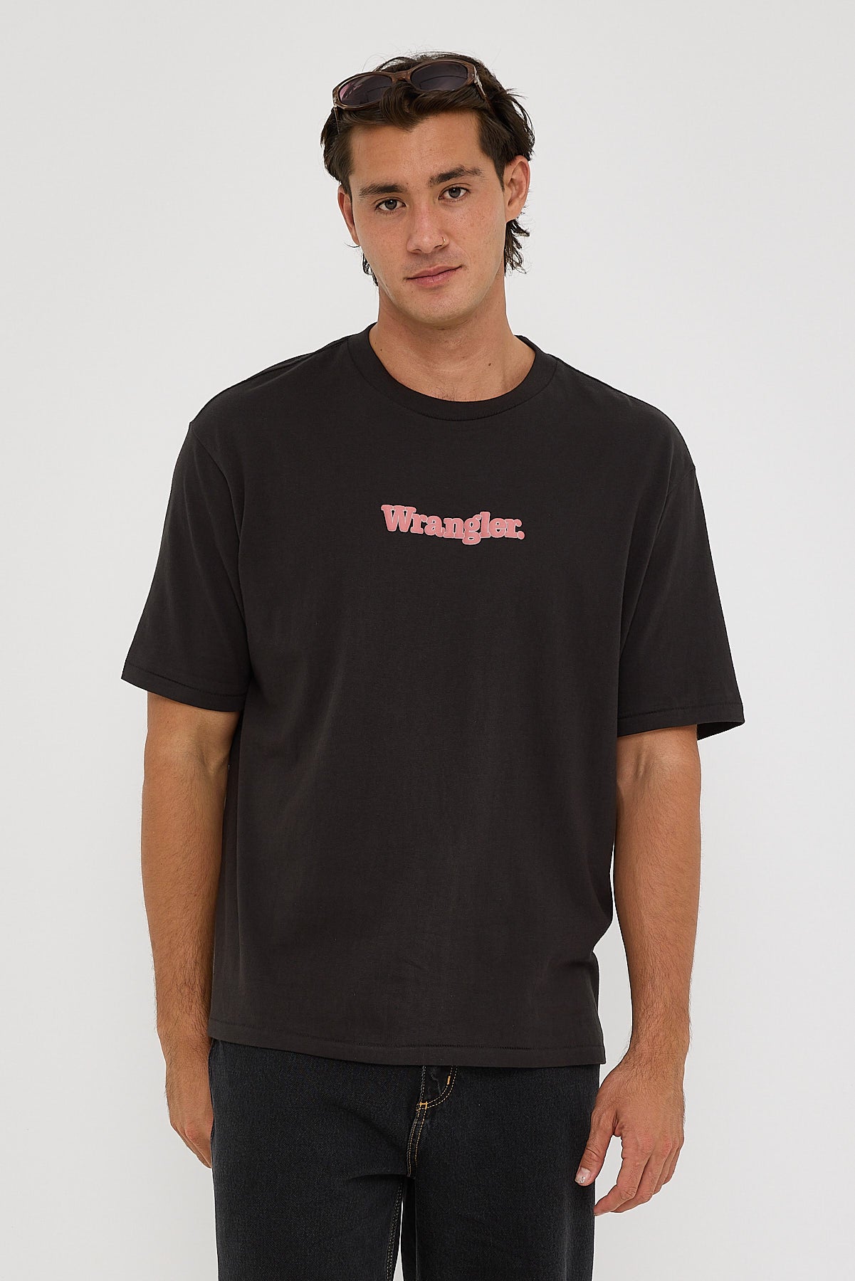 Wrangler Days Slacker Tee Worn Black