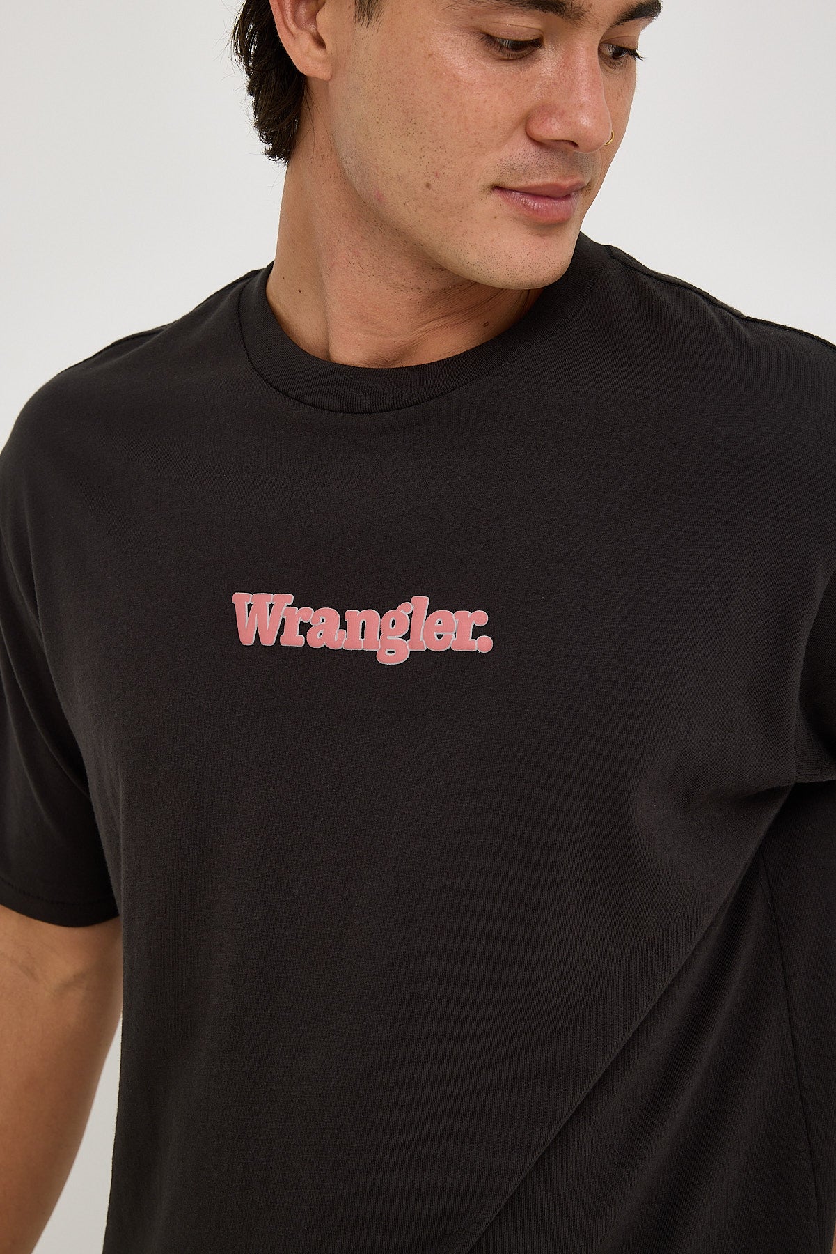 Wrangler Days Slacker Tee Worn Black